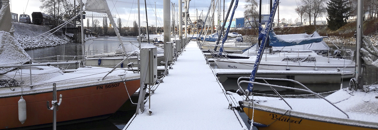 Winter im Hafen